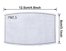 Load image into Gallery viewer, High Visibility Reflective Safety Neck Gaiter Face Mask with PM 2.5 Carbon Filter Insert Pocket
