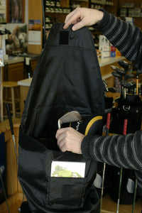 Golf Duck Golf Bag Rain Cover Waterproof Hood Protection Black Pack Durable Lightweight