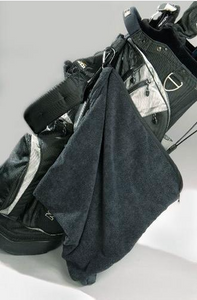 Dry Grip Rain 'R Shine Golf Towel Bag Cover with Tee Off On Cancer Logo
